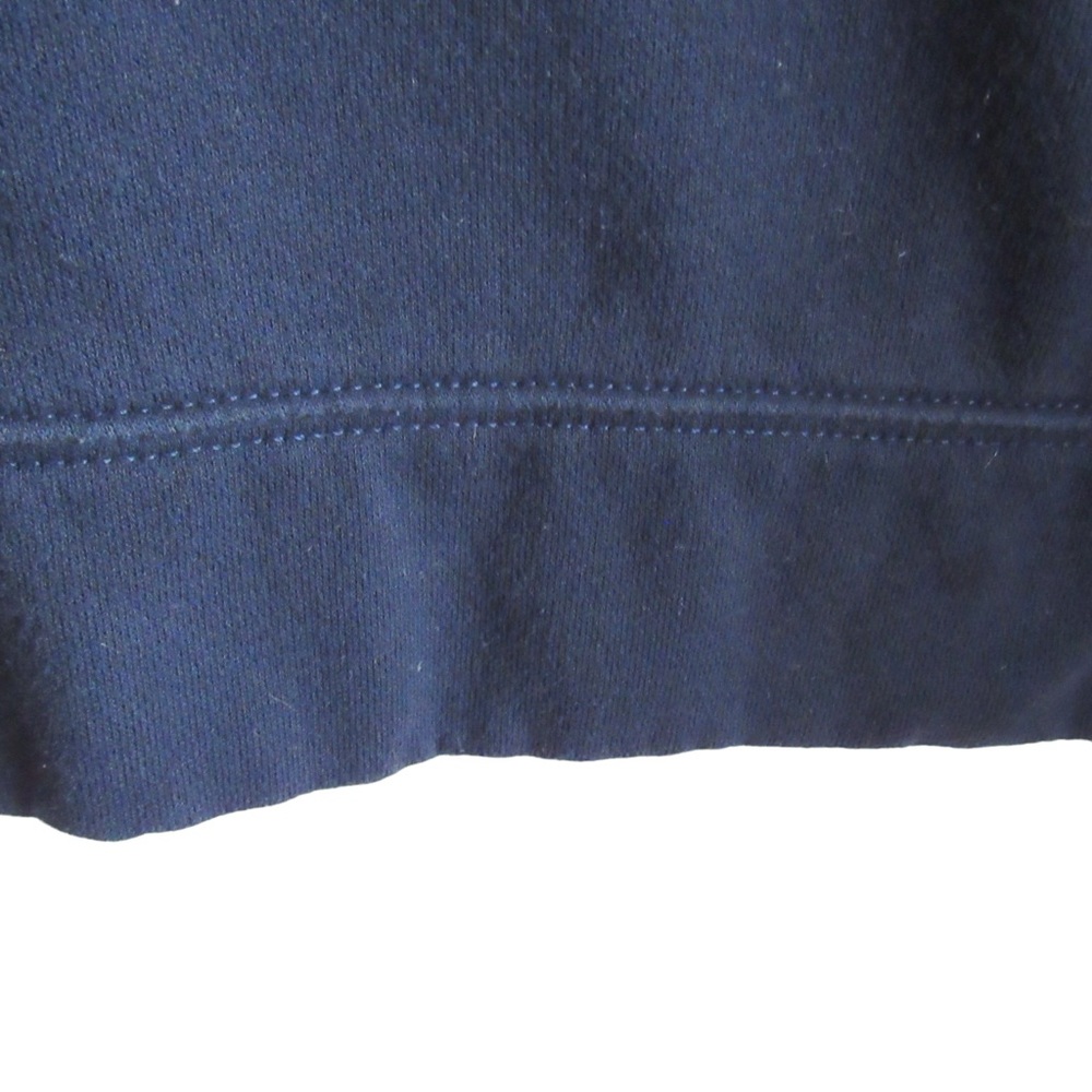 Nautica Mens Navy Blue Quarter Zip Pullover Sweatshirt Size XL Comfort Classic - Picture 6 of 8